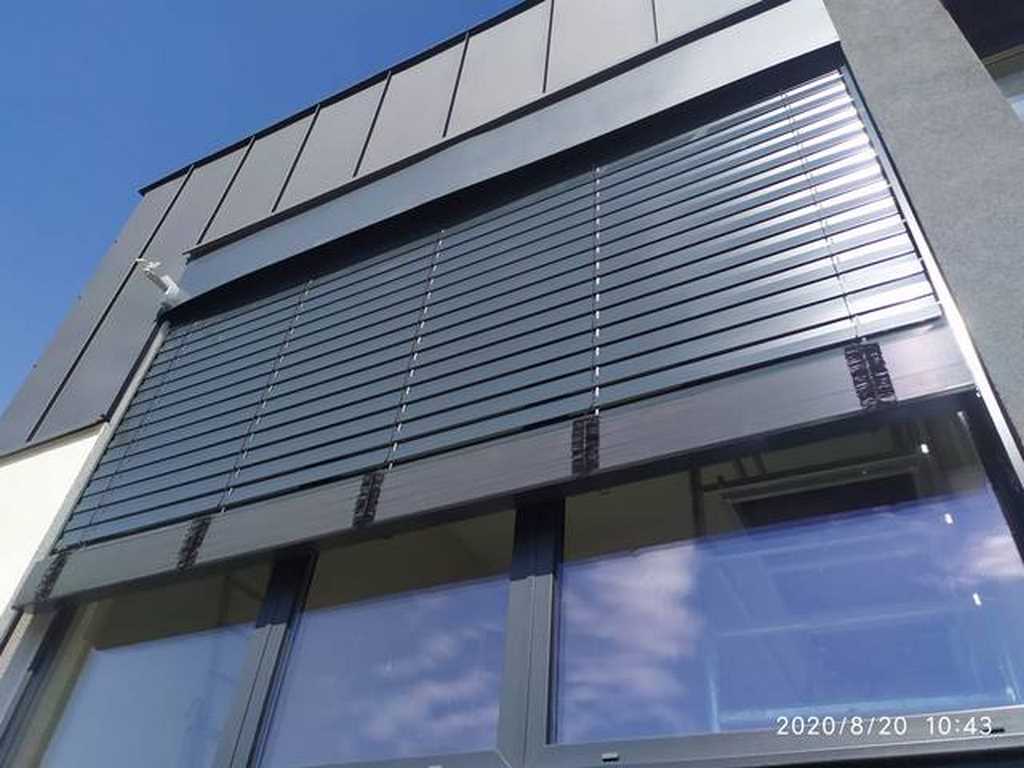 żaluzja zewnętrzna fasadowa