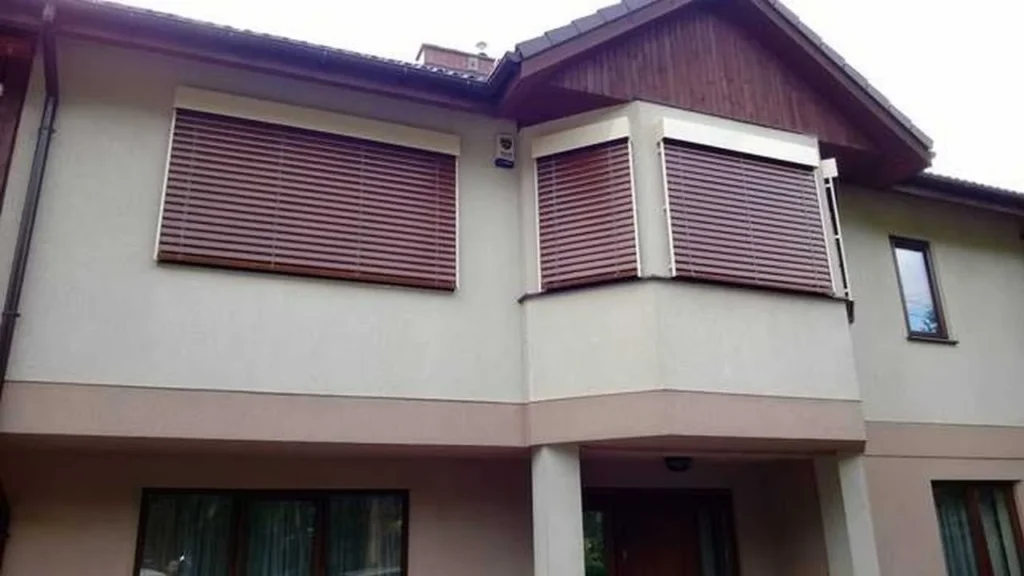 żaluzja fasadowa zewnętrzna