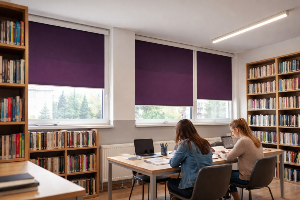 Jakie rolety do biblioteki