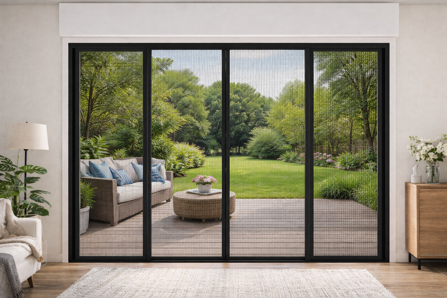 Moskitiery magnetyczne na wymiar